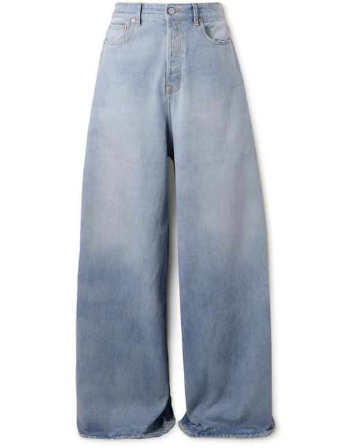Vetements Blue Wide-leg Jeans for men