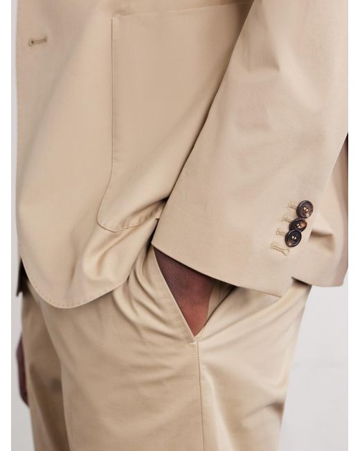 Slowear Natural Cotton-blend Suit Jacket for men