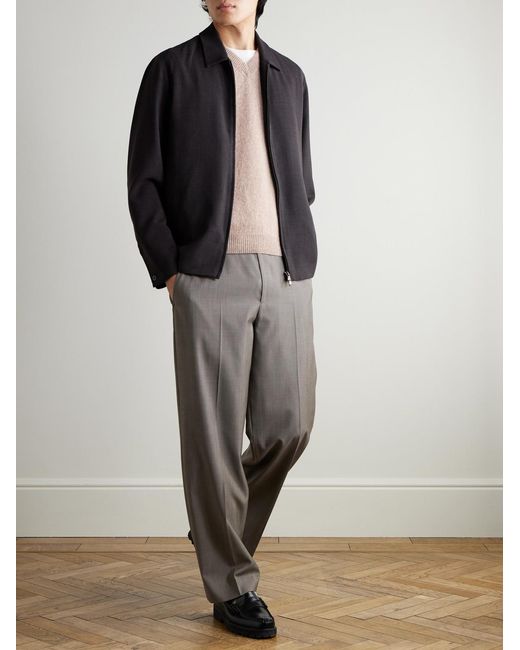 Sunspel Natural Wool Sweater Vest for men