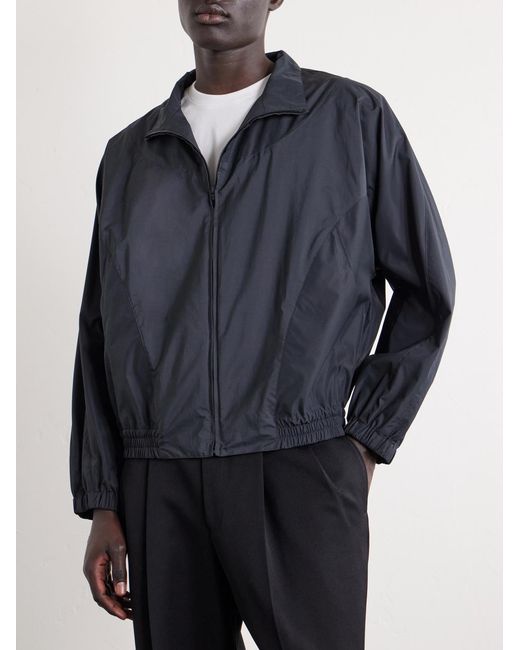 Givenchy Blue Cotton-Blend Shell Blouson Jacket for men