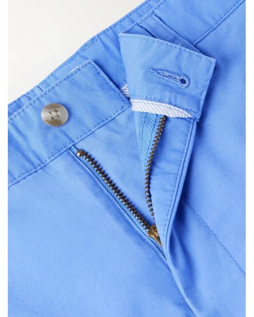 Shorts slim-fit a gamba dritta Crown Comfort di Peter Millar in Blue da Uomo