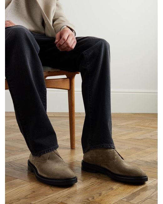 Mr P. Brown Lucien Suede Chukka Boots for men