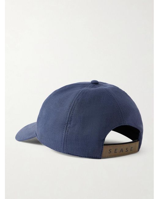 Sease Blue 2.0 Logo-print Wool-blend Baseball Cap for men