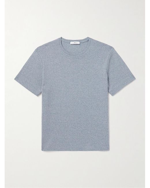 Mr P. Blue Cotton T-shirt for men