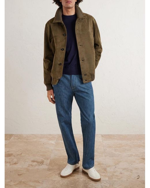 Loro Piana Blue Roan Slim-leg Jeans for men
