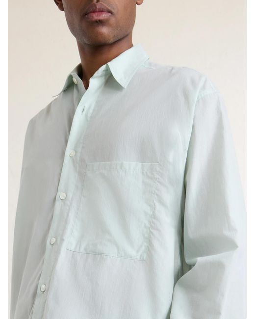 Auralee White Cotton-Poplin Shirt for men