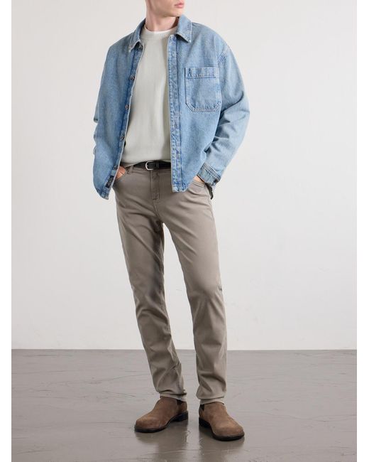 FRAME White Cashmere Sweater for men