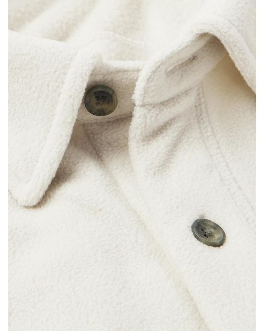 Aimé Leon Dore Hemd aus Fleece in Natural für Herren