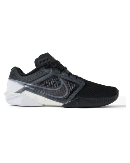 Nike Black Zoom Metcon Turbo 2 Mesh And Ripstop Sneakers for men