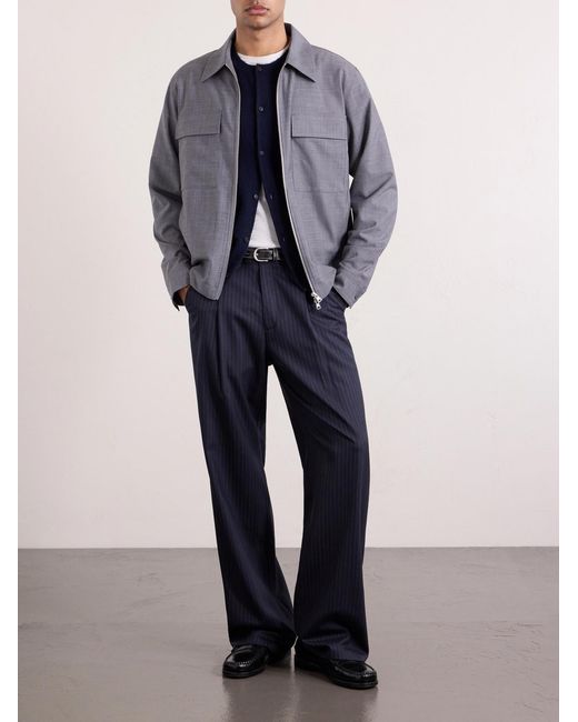 NN07 Gray Alban 10037 Zipped Jacket for men