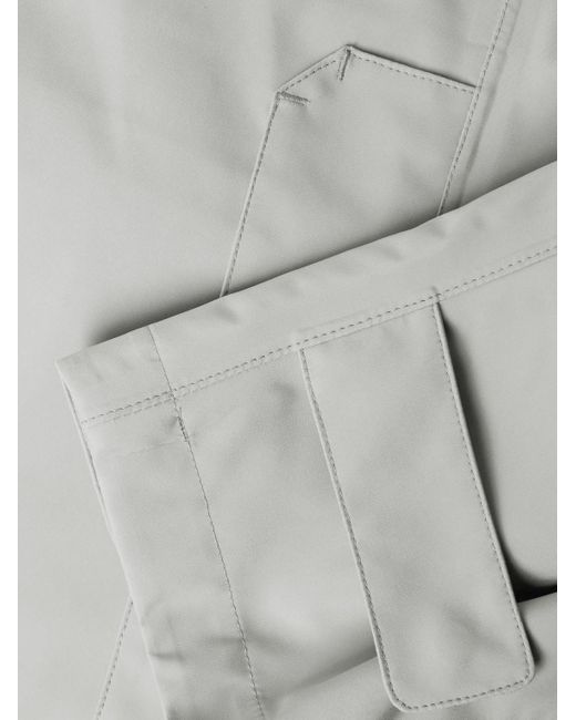 Herno Gray Shell Hooded Jacket for men