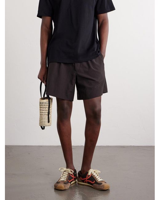 Loewe Brown Ballet Runner 2.0 Logo-Appliquéd Shell, Suede And Leather Sneakers for men
