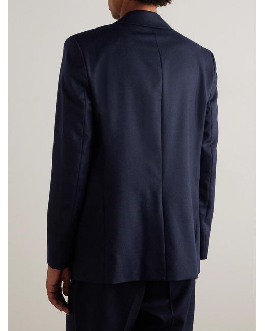 FRAME Blue Wool-twill Suit Jacket for men
