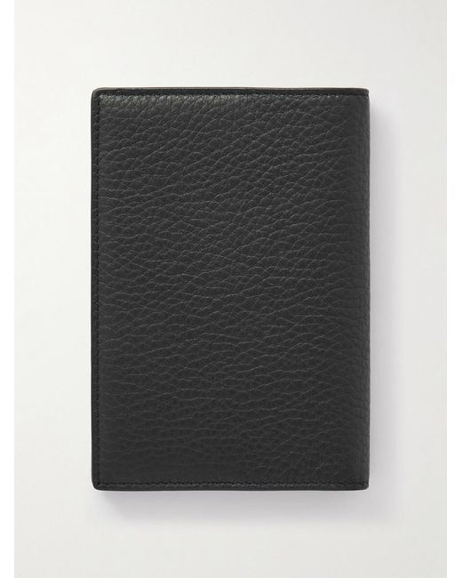 Saint Laurent Black Full-Grain Leather Billfold Wallet for men