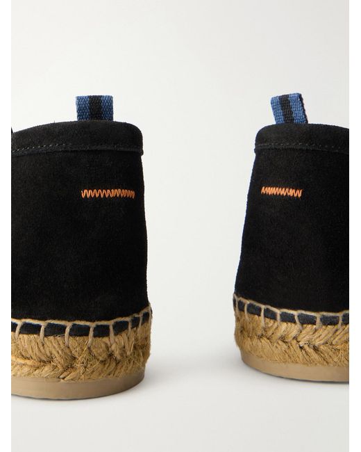 Castaner Black Nino Suede Espadrilles for men
