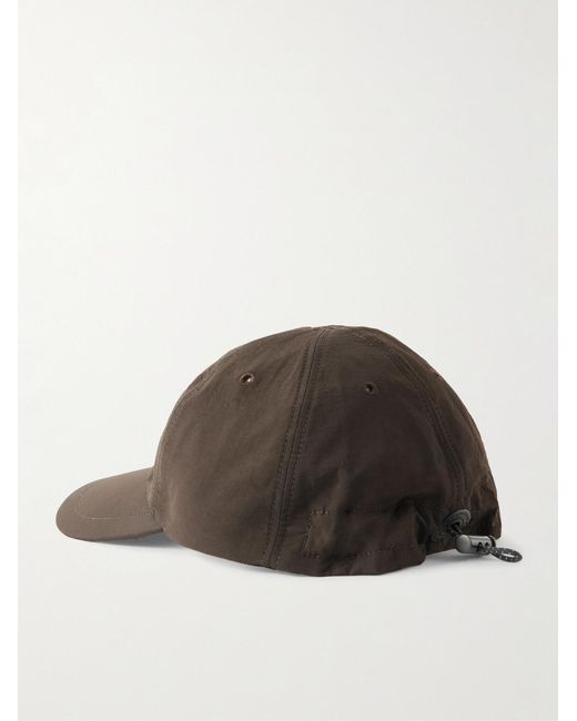 Jacquemus Brown Baluchon Logo-embroidered Shell Baseball Cap