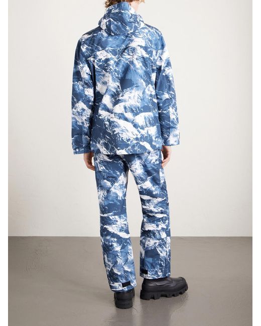 Fusalp Blue Bromonz Printed Ski Jacket for men