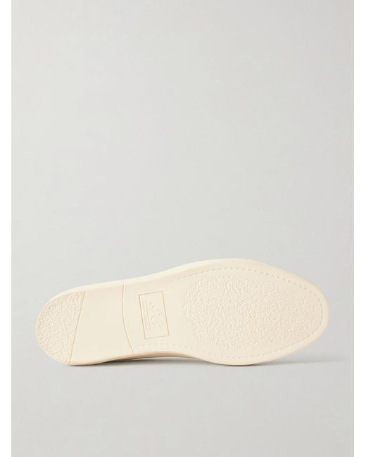 George Cleverley Natural Jack Iii Deerskin Sneakers for men