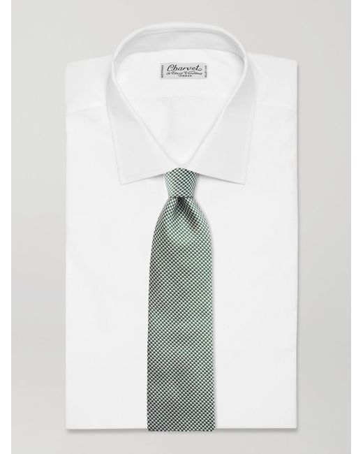 Cravatta di Drake's in Green da Uomo