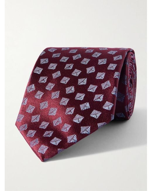 Cravatta di Charvet in Purple da Uomo
