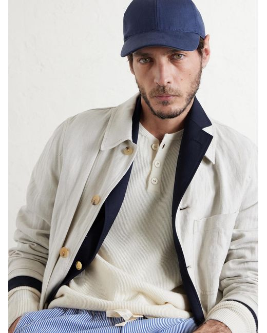 Sease Blue 2.0 Logo-print Wool-blend Baseball Cap for men
