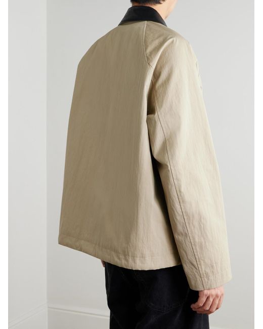 Overshirt di Studio Nicholson in Natural da Uomo