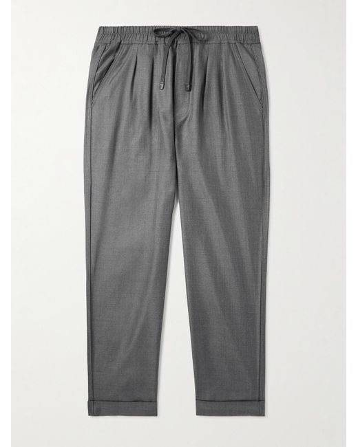 Pantaloni A Gamba Dritta di Tom Ford in Gray da Uomo