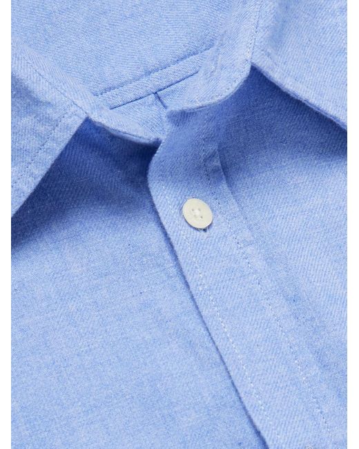 Camicia di Frescobol Carioca in Blue da Uomo