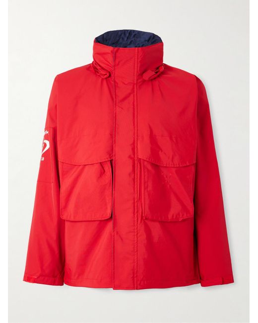 Pop Trading Co. Nautical Logo-Embroidered Nylon Jacket for men