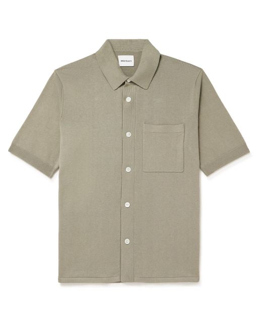 Norse Projects Natural Rollo Linen And Cotton-blend Shirt for men