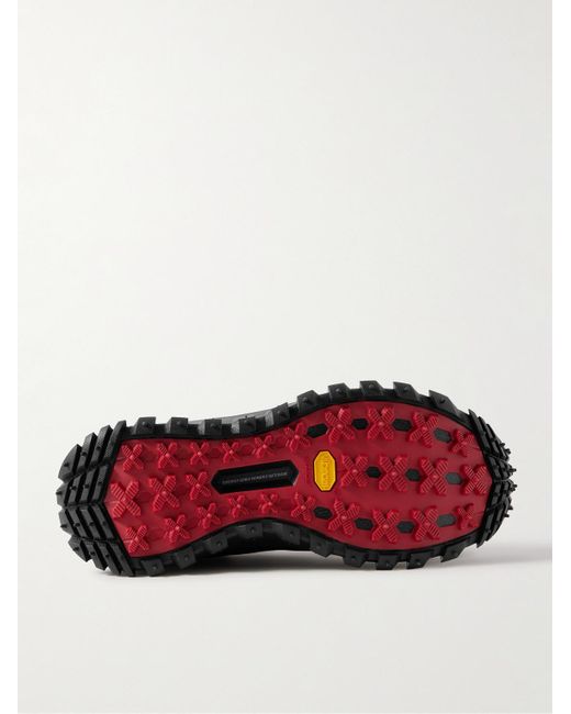 Sneakers in ripstop e tela con finiture in pelle Trailgrip GTX di Moncler in Black da Uomo