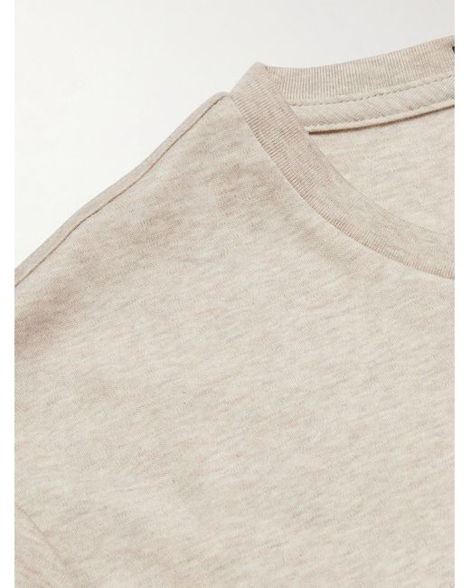 Polo Ralph Lauren White Logo-Embroidered Cotton-Jersey T-Shirt for men