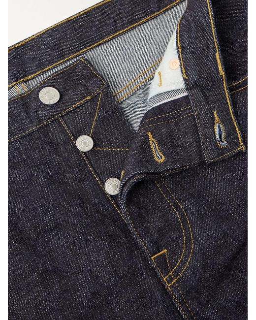 Fortela Blue John Slim-Fit Straight-Leg Jeans for men