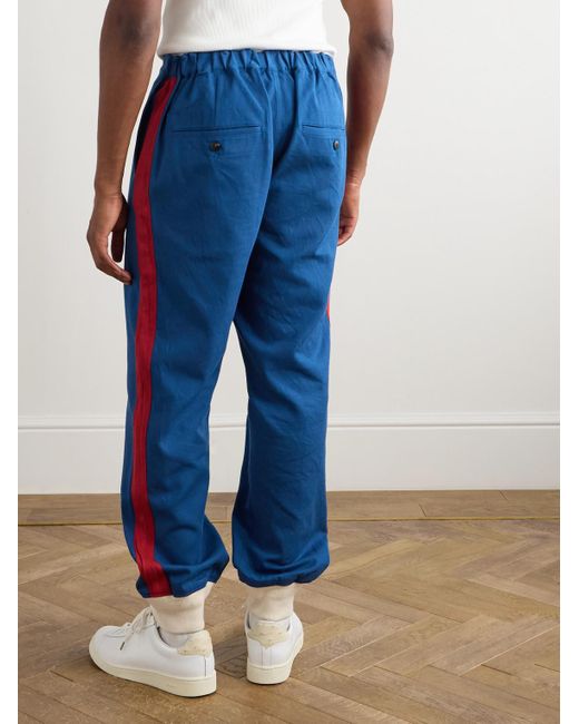 Pantaloni A Gamba Affusolata di Visvim in Blue da Uomo