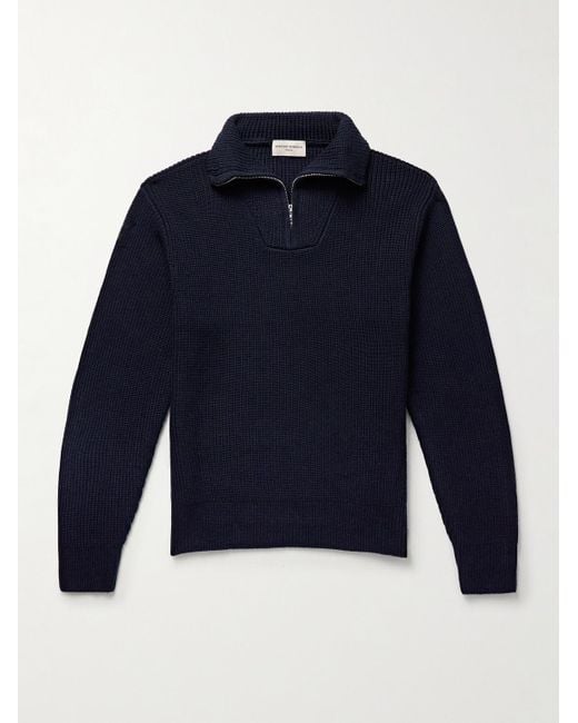 Pullover di Officine Generale in Blue da Uomo