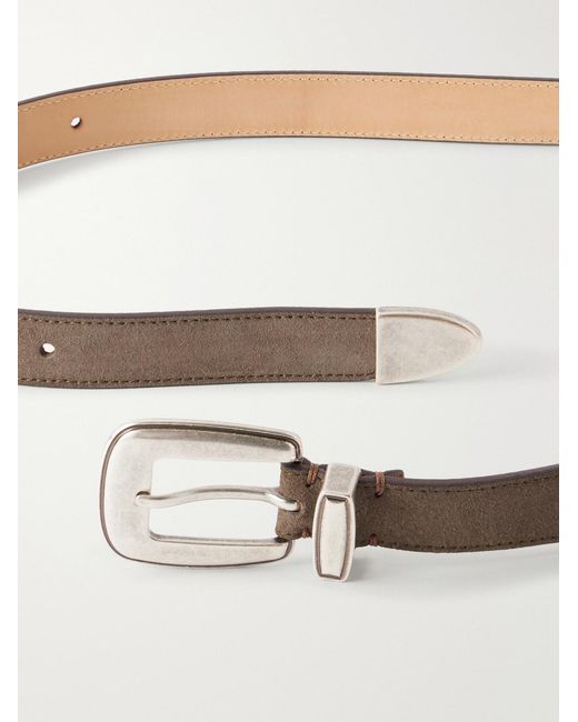 mfpen Natural Riders 2Cm Suede Belt for men