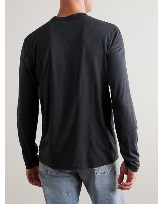 James Perse Blue Lotus Slim-Fit Cotton-Jersey T-Shirt for men
