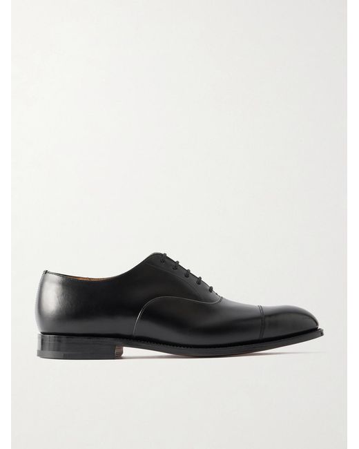 Church's Black Consul Leather Oxford Shoes for men