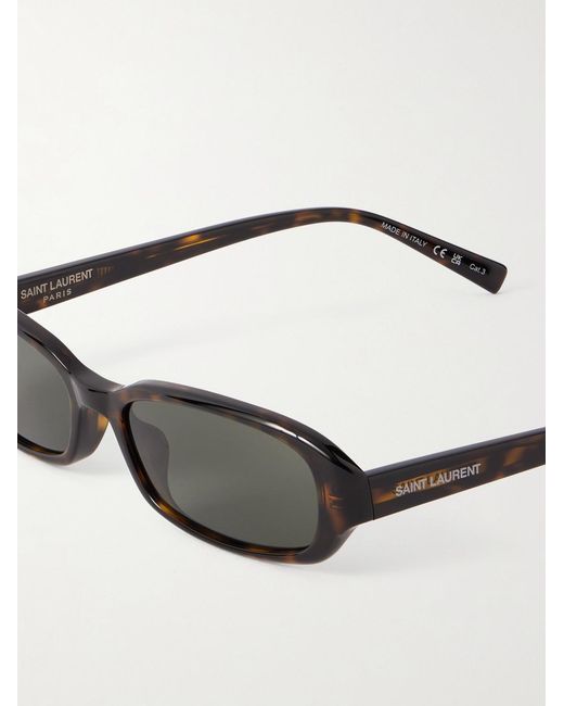 Saint Laurent Multicolor Panthos Oval-Frame Acetate Sunglasses for men