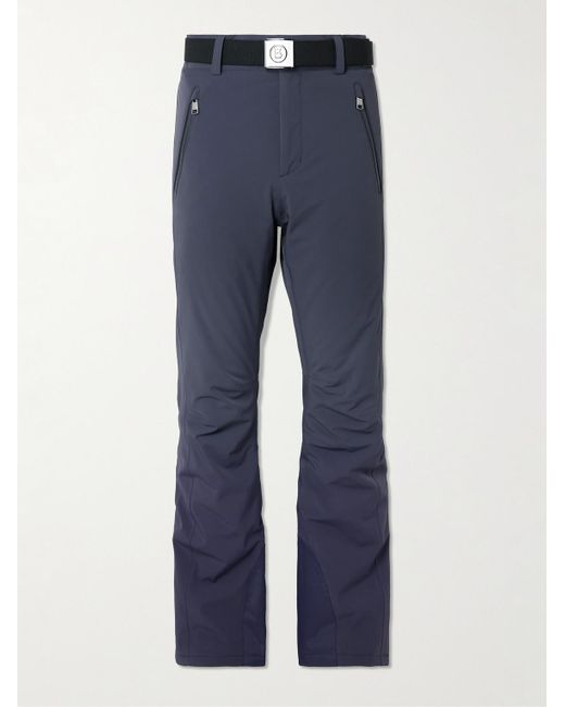 Bogner Blue Thore2-T Straight-Leg Belted Ski Pants for men