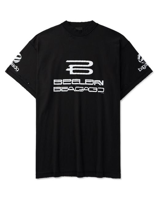BALENCIAGA Inside Out ロゴ コットン Tシャツ 人気 Balenciaga Cotton Inside-Out T-Shirt | Harrods UK