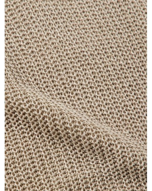 STÒFFA Natural Linen Sweater for men