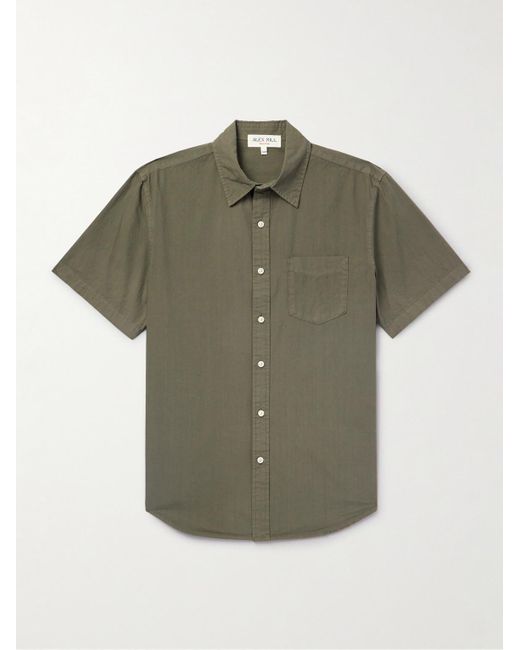 Alex Mill Green Mill Cotton-poplin Shirt for men