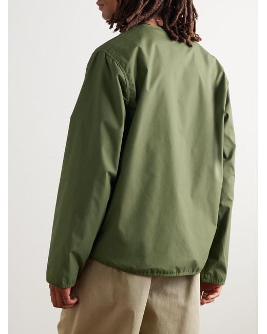 Universal Works Green Parachute Nylon Jacket for men