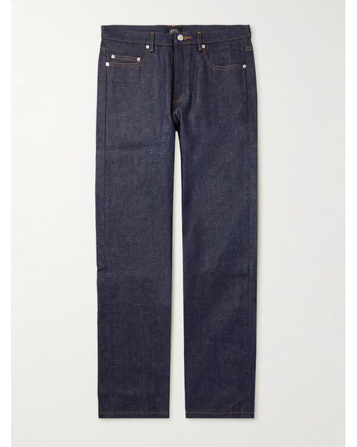 A.P.C. Blue Slim-fit Jeans for men