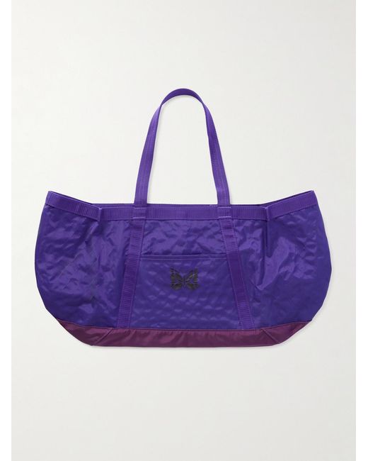 Needles Purple Tool Medium Ripstop Tote for men