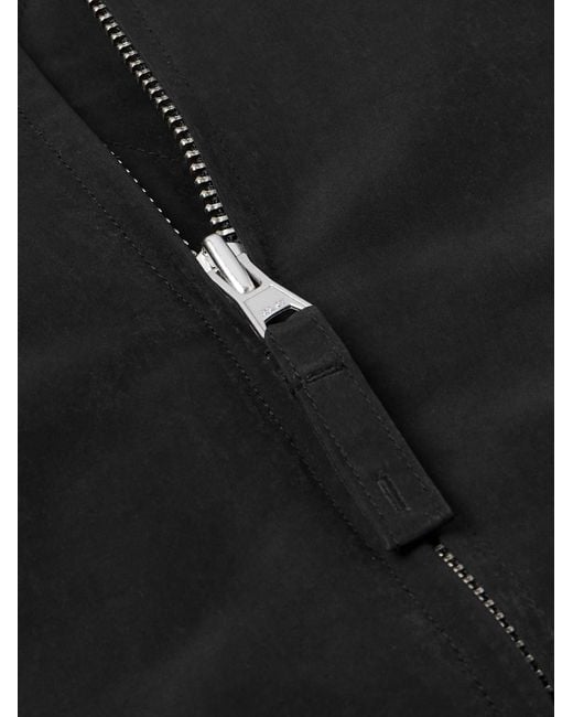 NN07 Black Atlas 8264 Shell Bomber Jacket for men