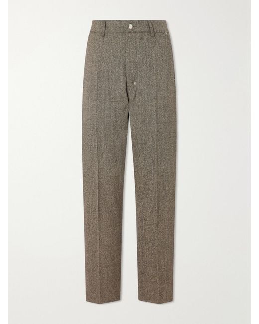 Rick Owens Gray Joris Cotton-blend Twill Trousers for men