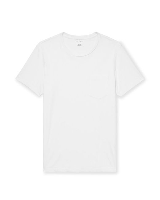 Club Monaco White Williams Cotton-jersey T-shirt for men