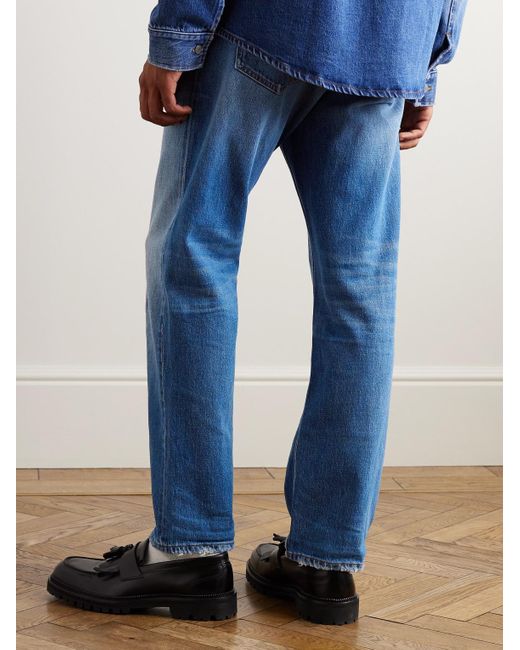 NN07 Blue Sonny 1871 Straight-leg Distressed Jeans for men